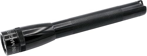 Maglite Black 2Cell AA Led Mini Mag With Holster