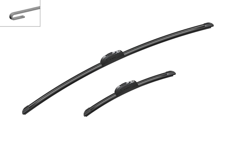 Bosch Balais d'Essuie-Glace Plats Aerotwin AR705S, Longueur: 700mm/340mm − 1 Paire de Balais avant - 6