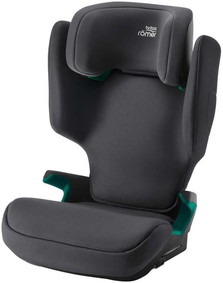 Britax Römer car seat Discovery Plus 2, with ISOFIX, for Children from 100-150 cm (i-Size), 3.5-12 Years, Space Black, 1.0 Piece, 5.9 kilograms - 1