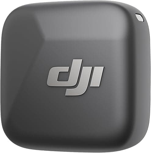 DJI Mic Mini Transmitter (Infinity Black), Wireless Laval…