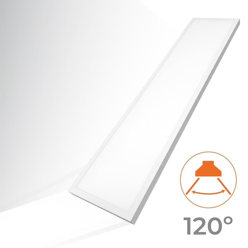 LED ATOMANT LED Ceiling Panel Surface 120 x 30 cm 48 W, CCT (Warm, Neutral and Cool White Colour Selector), 5000 Lumens, Driver Included - 6