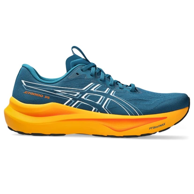 ASICS Mens Gt-2000 14 Sneaker, Dark Teal White, 9.5 UK - 4