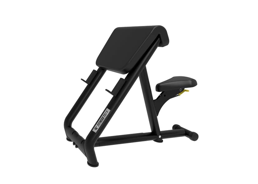Fitness Tech Scott Banc prédicateur pour biceps, acier ov… - 1