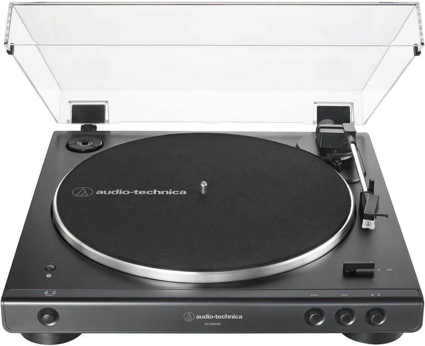 Audio-Technica LP60XBTBK Full Automatic Wireless Belt-Drive Turntable Black - 1