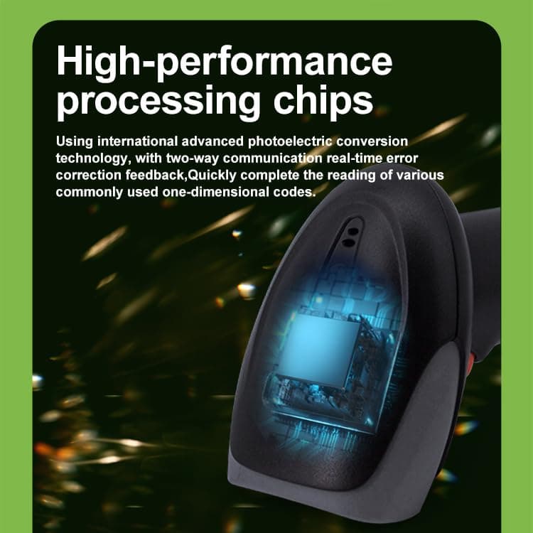 Yanzeo L6811 Barcode Scanner 1D Wireless & USB Barcode Reader for Windows, Android, iOS & PC - 5