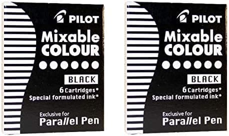 PILOT Ink Cartridge Parallel Pen Black Set of 2 - 1
