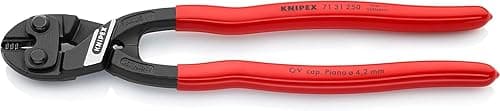 KNIPEX Cobolt XL Compact Bolt Cutter with Plastic Coating 250 mm, 71 31 250