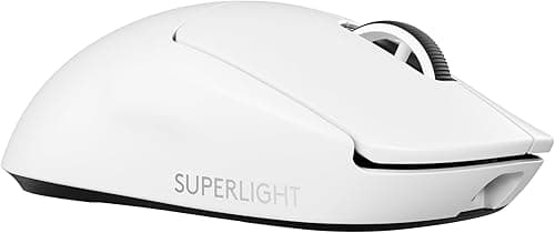 Logitech G PRO X SUPERLIGHT 2 wireless gaming mouse, East Europe Packaging, 60 g pro-grade mouse with 5 programmable buttons, 44k DPI sensor, 8 kHz report rate, USB-C charging for PC/Mac - White
