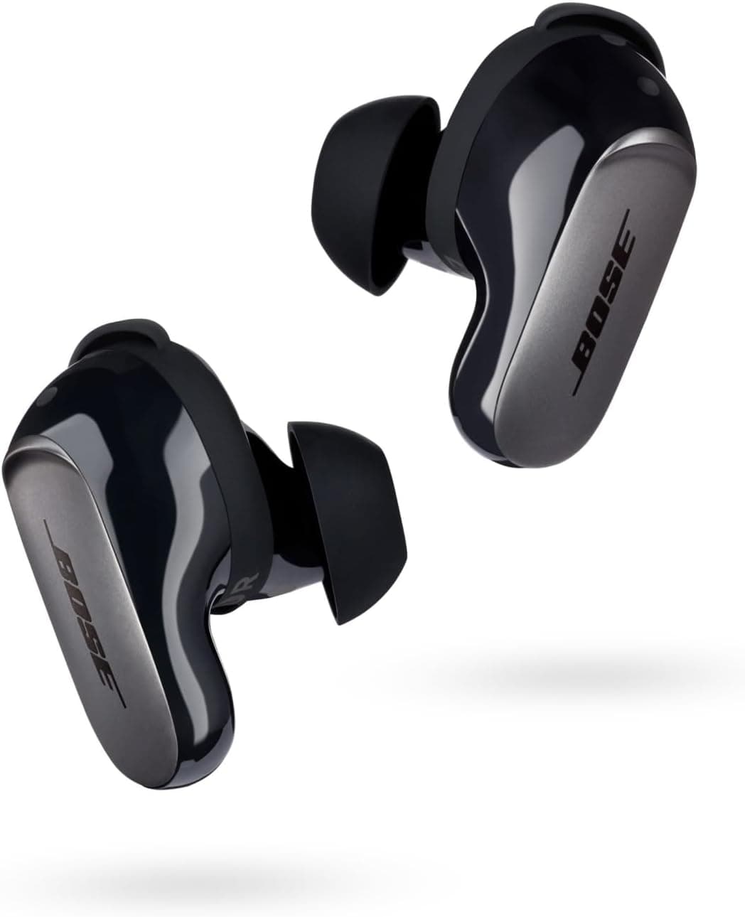 Bose QuietComfort Ultra Wireless Noise Cancelling In-Ear Earbuds, Bluetooth Noise Cancelling Earbuds with Spatial Audio and World-Class Noise Cancellation, Black