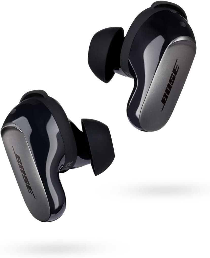Bose QuietComfort Ultra Earbuds, Écouteurs sans fil à réduction de bruit, Écouteurs Bluetooth 5.3 avec audio spatial d’une grande autonomie, Noir - 1