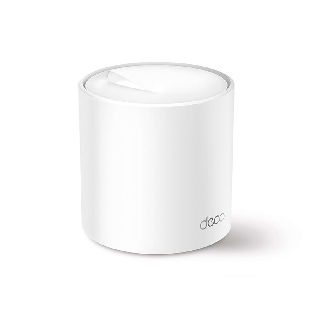 TP-Link Deco X50 Mesh WiFi Set (3 Pack), AX3000 Dual Band Router & Repeater (Range up to 604m², WPA3, Ideal for Large Houses, Compatible with Amazon Alexa, 9x Gigabit Ports) White