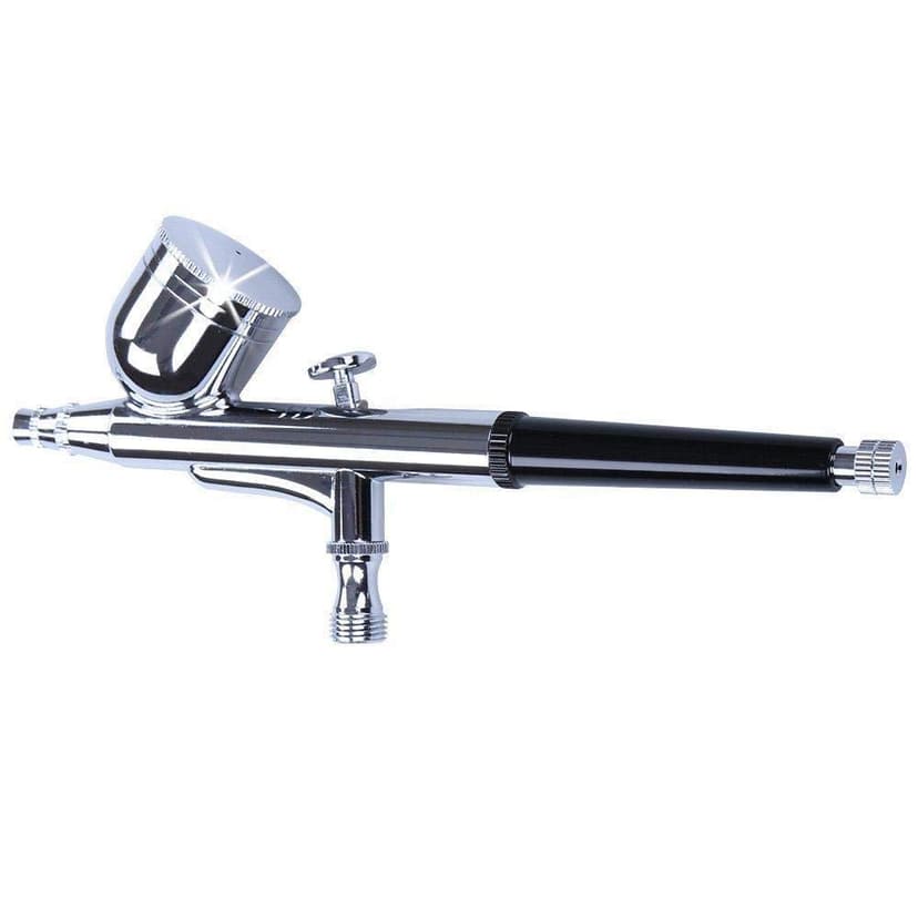 Timbertech Airbrush Kit with Air Compressor ABPST05 With Powerful Airflow and High Working Pressure for Hobbies Crafts Nail Art Tattoos Cake Decorating Cosmetics Auto-Motorcycle Graphics and so on - 7