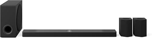 LG S95TR Barre de Son Intelligente, 810 W, 9,1,5 canaux, Son Surround Dolby Atmos et DTS, Large connectivité, Bluetooth, USB, entrée Optique, Noir