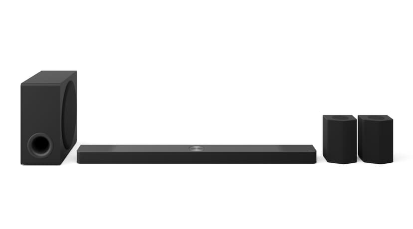 LG S95TR Barre de Son Intelligente, 810 W, 9,1,5 canaux, Son Surround Dolby Atmos et DTS, Large connectivité, Bluetooth, USB, entrée Optique, Noir - 1