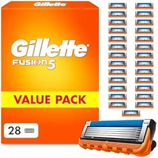 Gillette Fusion5 Pack of 28 Razor Refills, Razor Blades w…