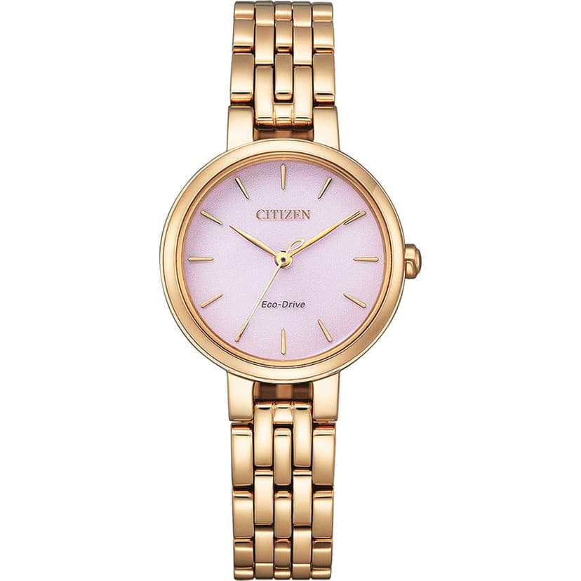 Citizen Women's Analogue Eco-Drive Watch with a Stainless Steel Band - 1