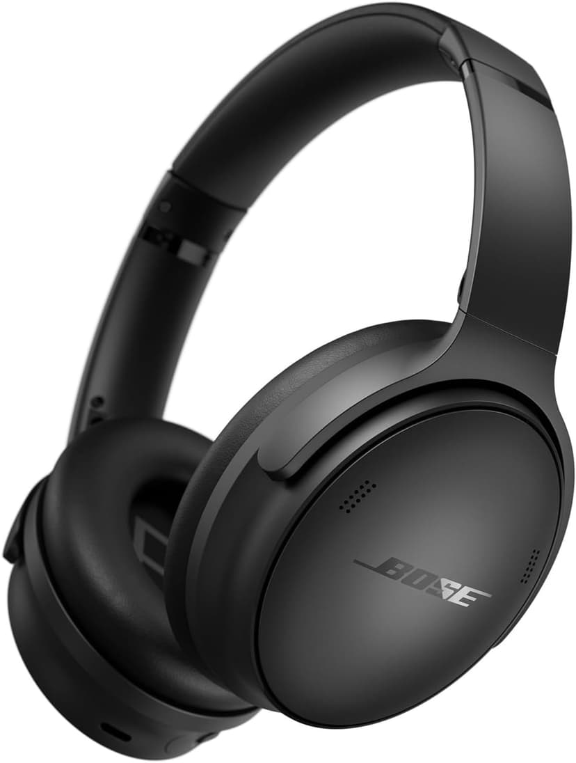 Bose QuietComfort SC Wireless Noise Cancelling Headphones, Bluetooth Over Ear Headphones with Up To 24 Hours of Battery Life, with Soft Case, Black - 1