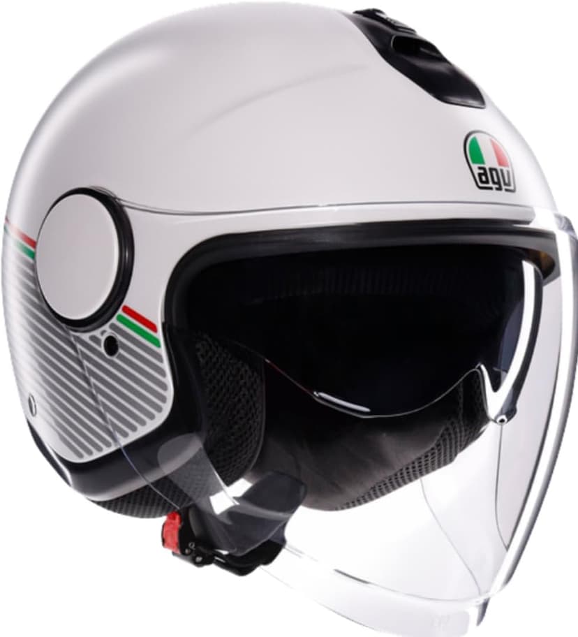 AGV ETERES E2206 CAPOLIVERI MATT WHITE/ITALY M - 1