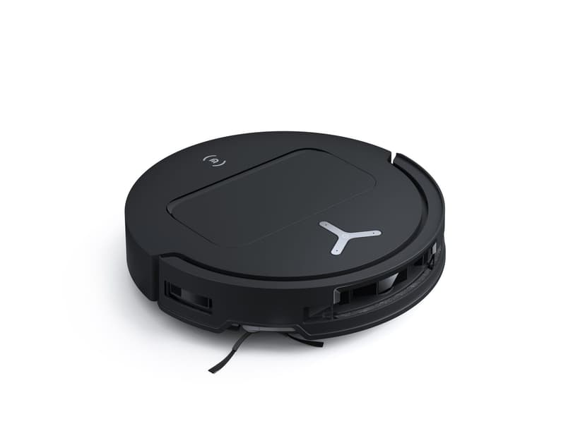 ECOVACS DEEBOT T50 OMNI Robot Vacuum Cleaner, 15000 Pa, Extendable Side Brush and Floor Washer, ZeroTangle 2.0, Warm Water Wash at 75 °C, Ultra Slim 81 mm, Black - 6