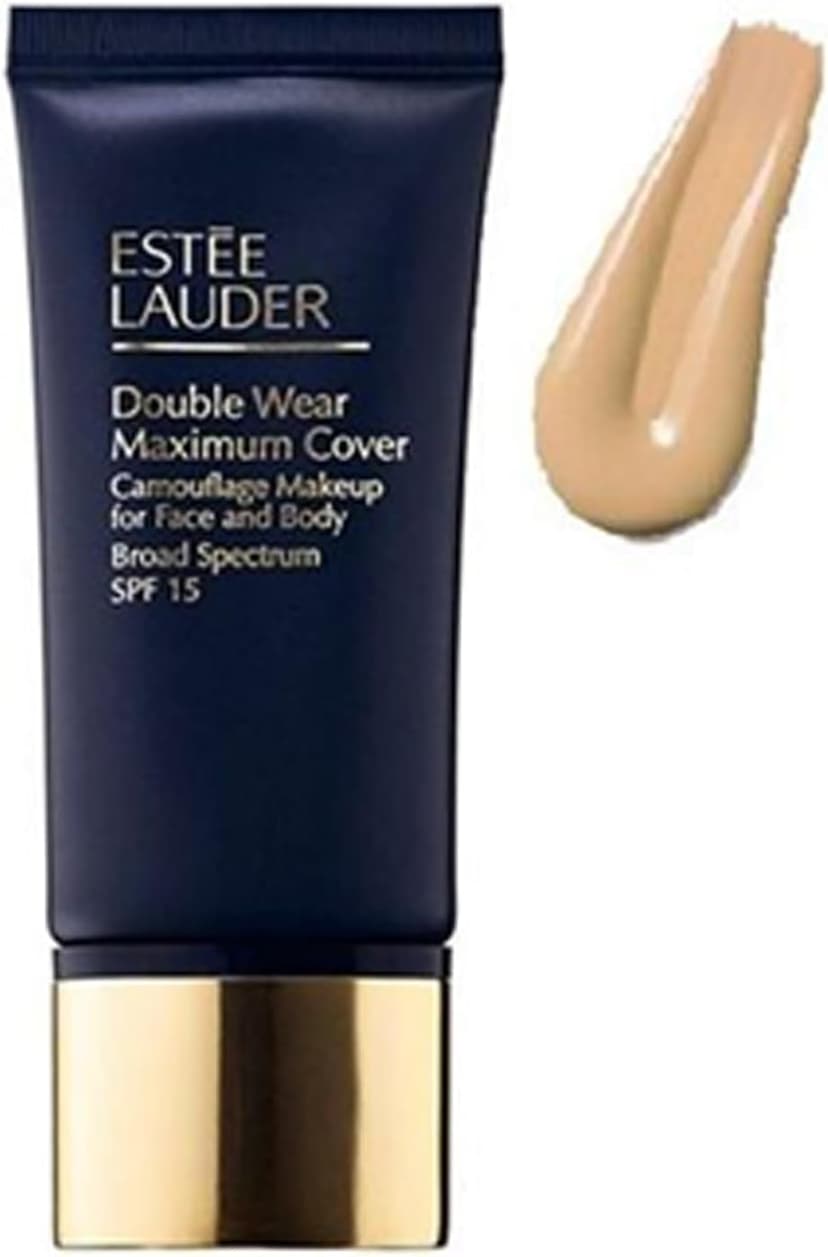 Estée Lauder Double Wear Maximum Cover Fondotinta Viso/Corpo, 03 Creamy Vanilla - 30 ml - 1
