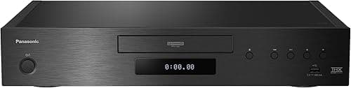 Panasonic Blu Ray 4K HDR DP-UB9000EG1 I HDR10+/Dolby Vision Ultra HD Premium Converter Ultra HD Audio High Res Dual USB HDMI WiFi/Ethernet Black – French Version