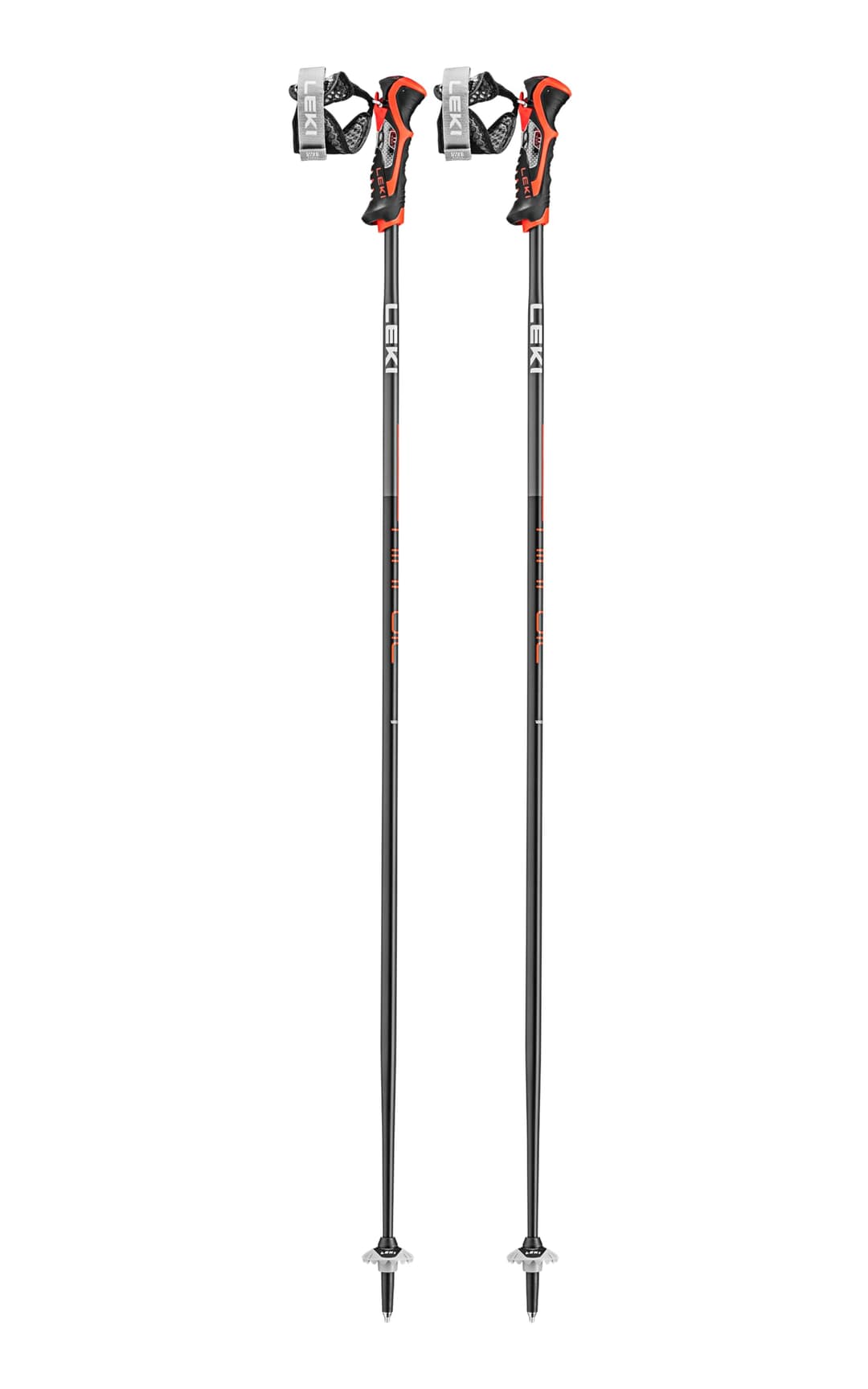 LEKI AIRFOIL 3D Stöcke 2025 black/bright red/dark anthrac…