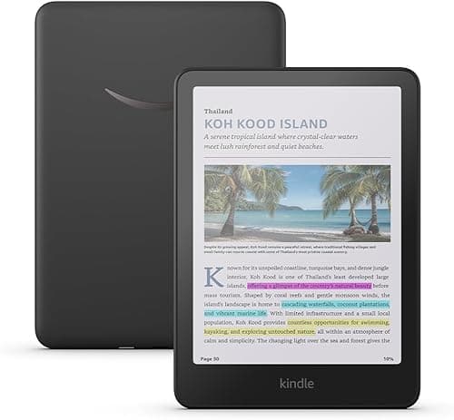 Amazon Kindle Colorsoft (newest gen) | With colour display and adjustable warm light – 16 GB