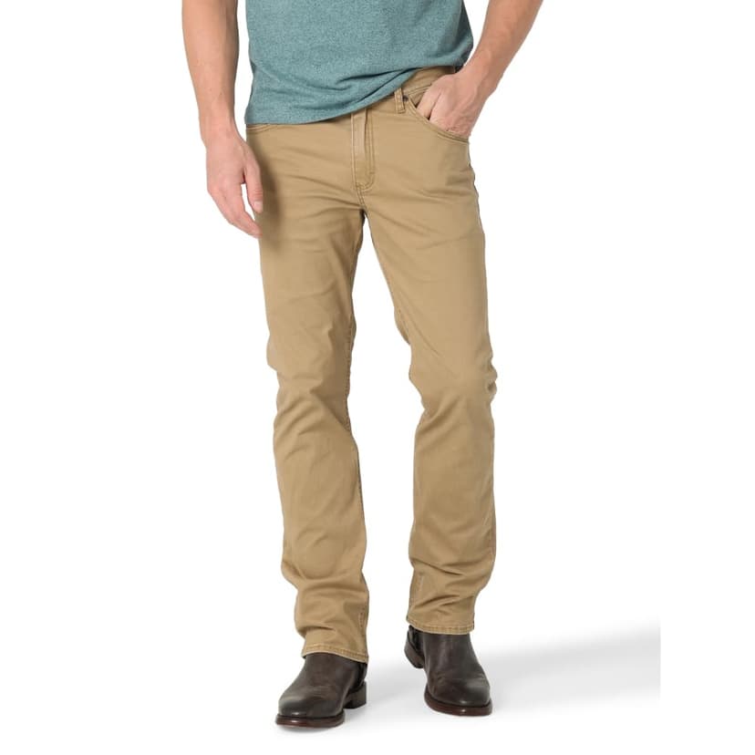Wrangler Authentics Men's Slim Fit Straight Leg Jean, Acorn, 34W x 32L - 1