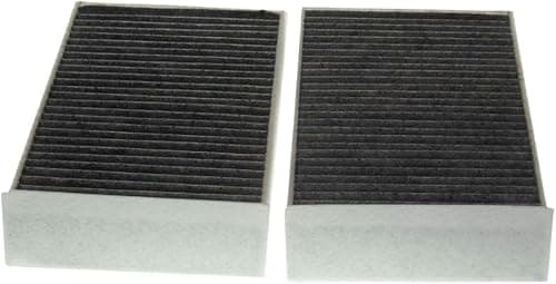 PURFLUX Filtre d'habitacle AHC428-2 Filtre à charbon actif Hauteur: 32 Largeur: 115 Longueur: 233 Compatible avec BMW X1 F48 1 3/5 portes F40 2 Gran Tourer F46 2 Active Tourer F45 X2 F39 i3 I01