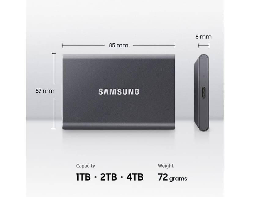Samsung MU-PC4T0T 4 TB Grey, Titanium - 4