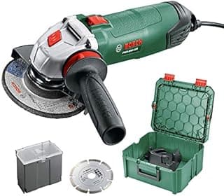 Bosch-Winkelschleifer PWS 850-125 (850 W, Scheibendurchmesser: 125 mm, in SystemBox | Größe M) - 1