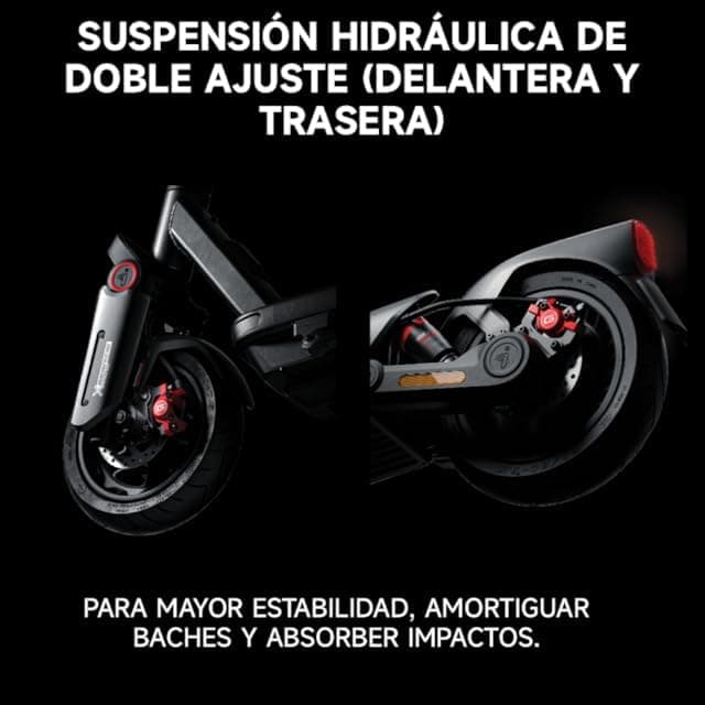 Segway Max G3 E, Trottinette électrique, Vitesse maximale de 25 km/h, Autonomie de 80 km, Double système de freinage - 4