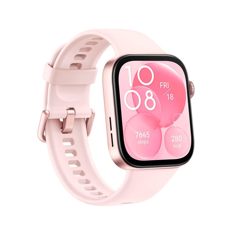 HUAWEI Watch Fit 3, 1.82 inch AMOLED Display, Ultra Slim Design, Bluetooth Calls, Up to 10 Days Battery Life, Compatible with iOS and Android, Full Fitness Management, GPS, Pink - 3