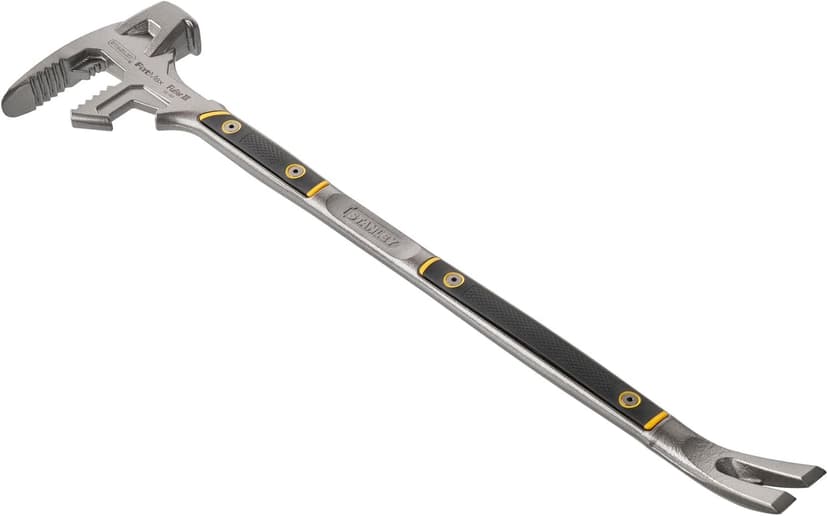 STANLEY 1-55-120 Marteau Multifonctions Gamme FATMAX - Outil 4 En 1 Marteau, Pince À Décoffrer, Arrache Clous Et Pied De Biche - Double Mâchoire - Barre En Acier D'Une Seule Pièce - 1