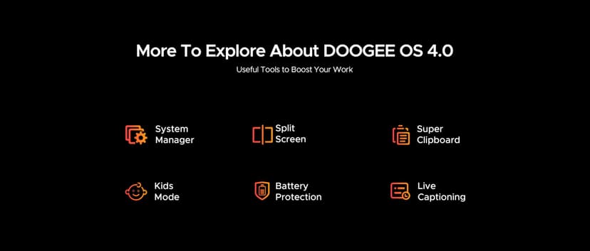 DOOGEE VMAX Pro 5G Rugged Smartphone, 22000 mAh Battery, 32 GB + 512 GB Smartphone without Contract, 6.58 Inch FHD+, 108 MP + 20 MP Night Vision + 16 MP, Android 14 Simlock-free Mobile Phone, NFC - 8