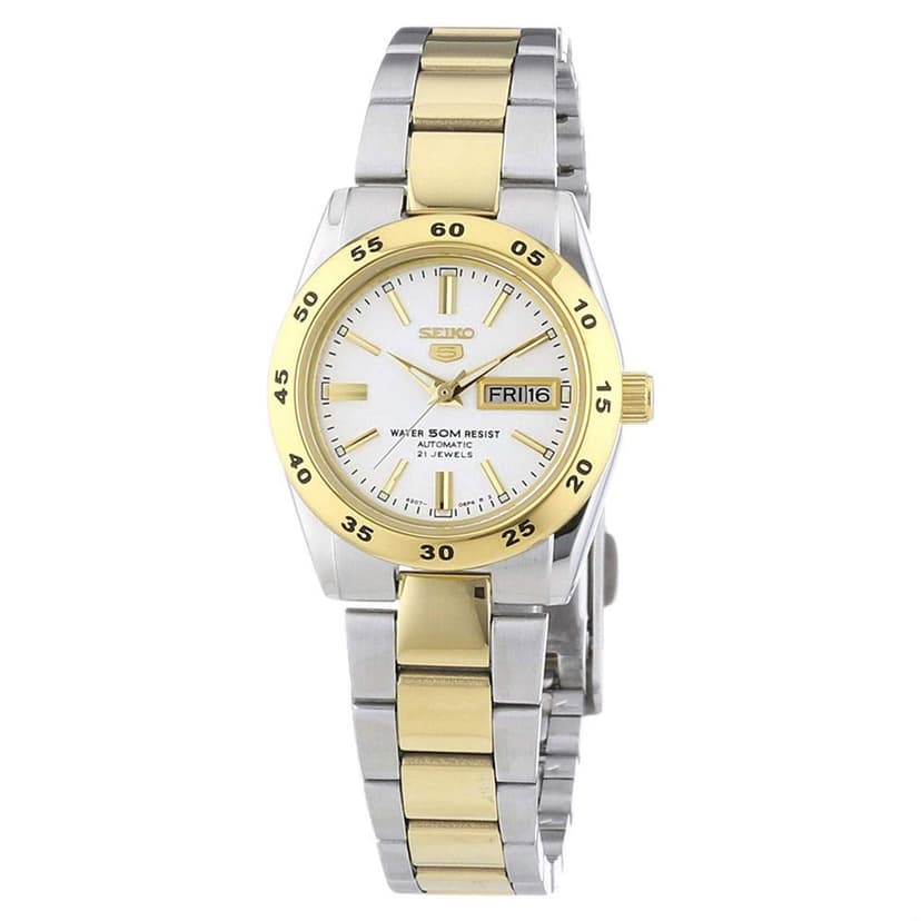 Seiko Montre Femme Analogique Automatique avec Bracelet e… - 1