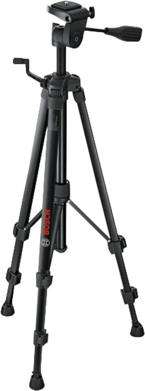 Bosch Professional line Laser GLL 80-33 G (Bracket LB 10, Green Laser, Working Range: up to 30m, 4x1.5V LR6 Batteries) + Tripod BT 150 (Height: 55 - 157 cm, thread: 1/4") - 2