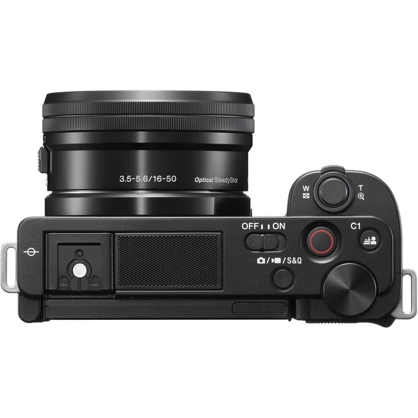 Sony ZV-E10 System Camera with 16-50mm Lens (APS-C) - 4K Video, Swivel Display, Real-time Eye Auto Focus, Lightweight & Ideal for Vlogger & Beginners - 5