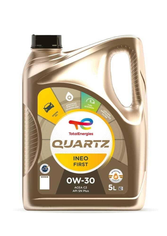 Total Huile de lubrification pour moteur Total Quartz Ine…