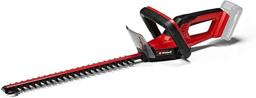 Einhell Cordless Hedge Trimmer 18V Power X-Change, 40cm (16 Inch), Lightweight, Laser-Cut Diamond-Ground Steel Blades, incl. Quiver, Without Battery GC-CH 18/40 Li Solo