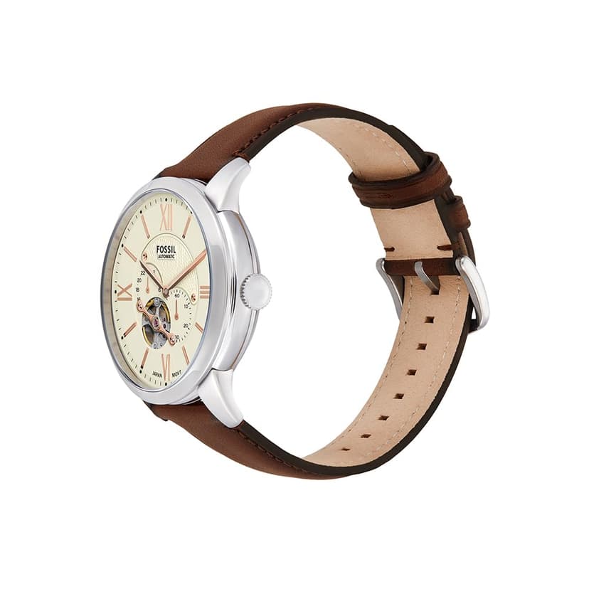 Fossil Townsman Watch for Men, Mechanical Automatic Movement with Stainless Steel Or Leather Strap - 3