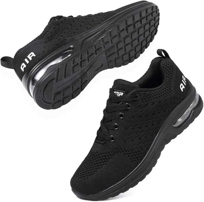 Chaussures de Sport Homme Respirantes, Sneakers de Marche avec Semelle Flexible, Chaussures Casual de Fitness Running Gym - 4