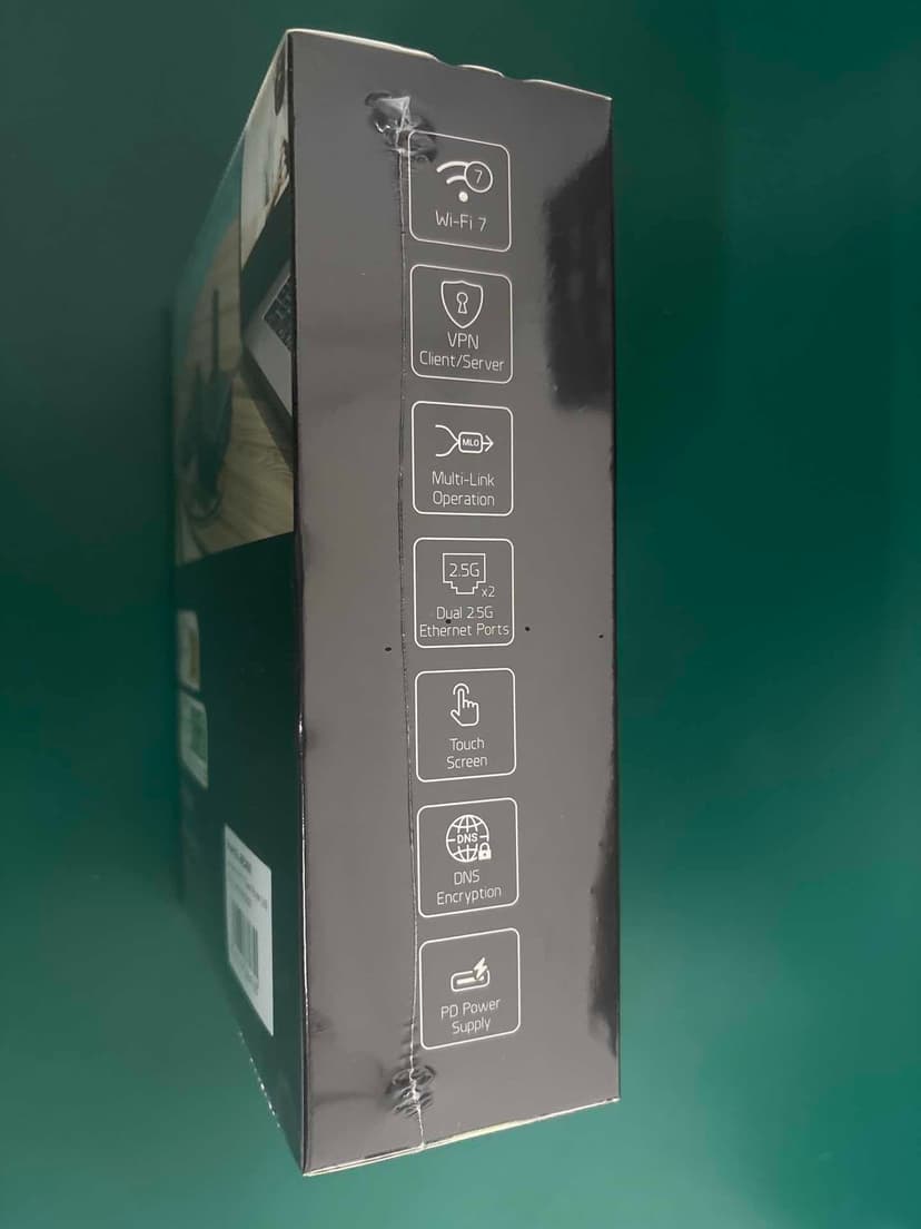 GL.iNet GL-BE3600 (Slate 7) Routeur de Voyage Portable, Routeur Gigabit Wi-FI 7 Double Bande de Poche, OpenVPN et Wireguard pour Wi-FI publique et hôtelière, Entreprises/Aux Croisières/RV/Aux Avions - 7