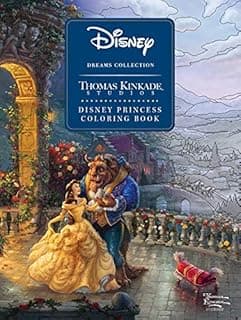 Disney Dreams Collection Thomas Kinkade Studios Disney Princess Coloring Book - 1
