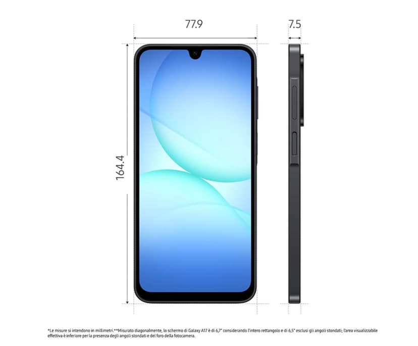 Samsung Galaxy A17 4G 128GB/4GB Double SIM Noir - 3
