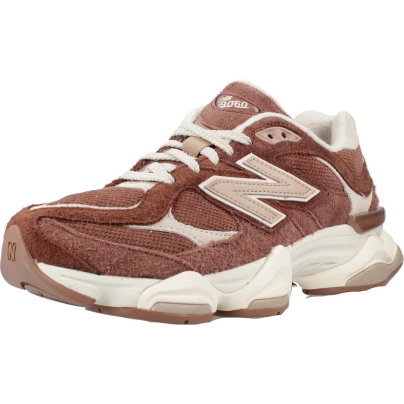 NEW BALANCE Women's 9060 Sneaker, Rich Oak, 8 UK - 1