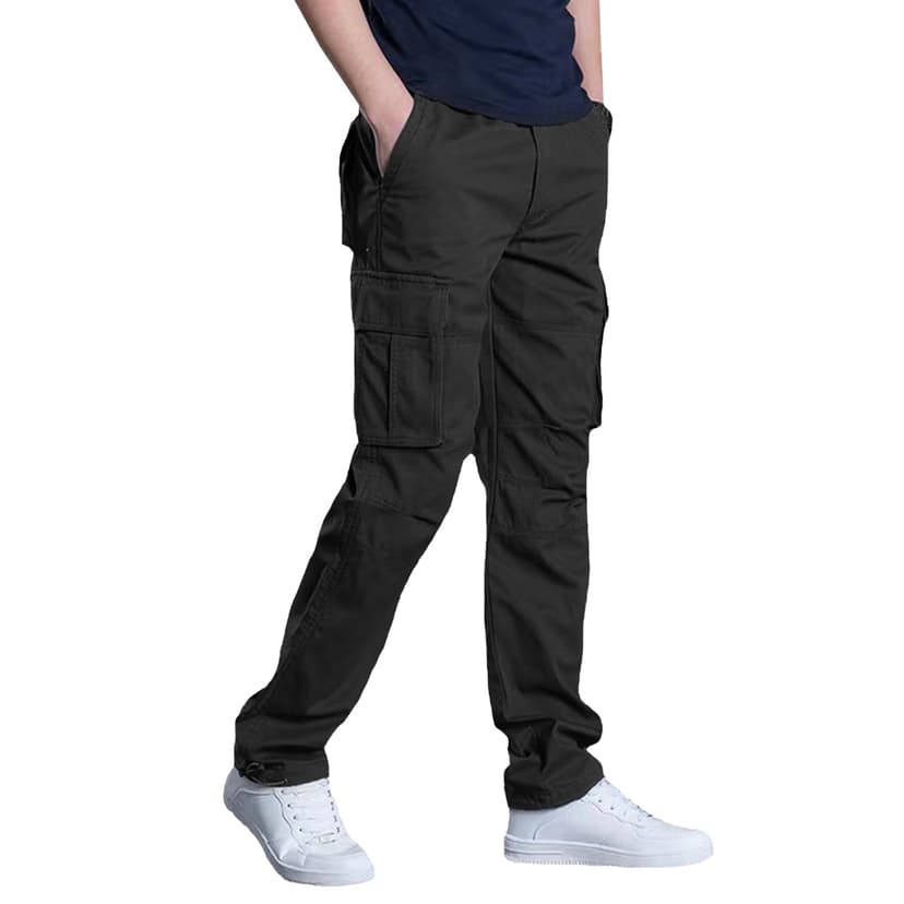 LBL Men's Summer Lightweight Cotton Breathable Multi Pock… - 1