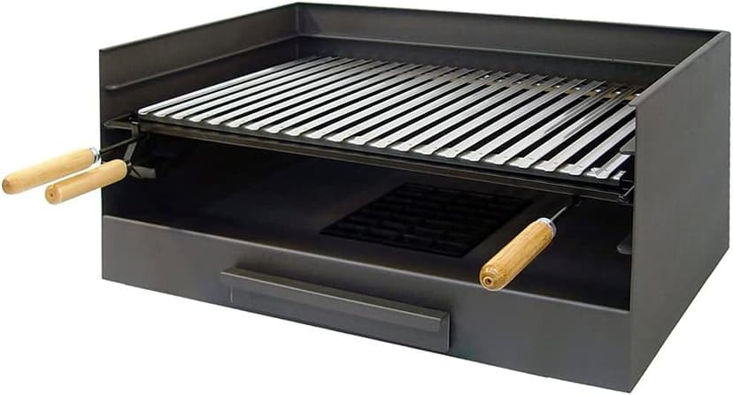 IMEX EL ZORRO 71514 Barbecue Tray with Stainless Steel Grill Pan - 1