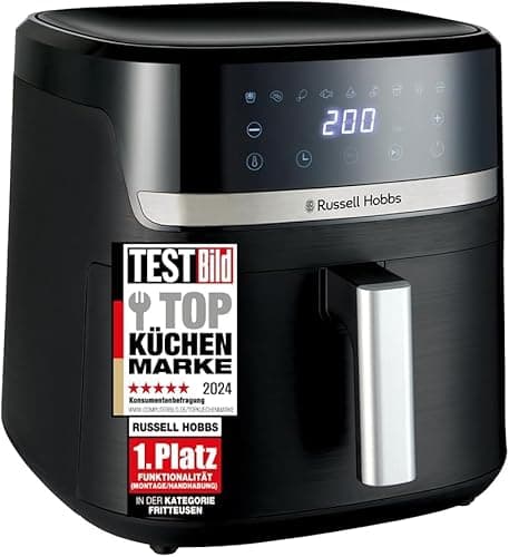 Russell Hobbs Air Fryer XXL 8,3L Rapid Air (Compact, Sile…