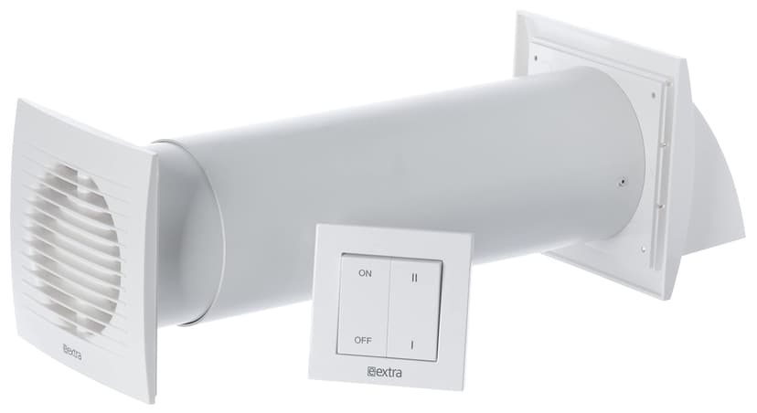 Steinberg14 Unite de VMC Décentralisée 100 mm - Blanc Réc… - 1